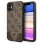 Guess GUHCN61PU4GHBR sobib Apple iPhone 11 6.1", pruun цена и информация | Telefonide kaitsekaaned ja -ümbrised | hansapost.ee