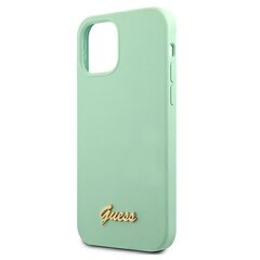 Guess GUHCP12SLSLMGGN для Apple iPhone 12 mini 5,4", зеленый цена и информация | Чехлы для телефонов | hansapost.ee