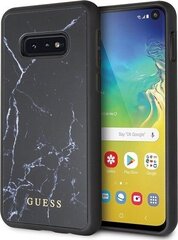 Guess GUHCS10LHYMABK sobib Samsung Galaxy S10e, must цена и информация | Чехлы для телефонов | hansapost.ee