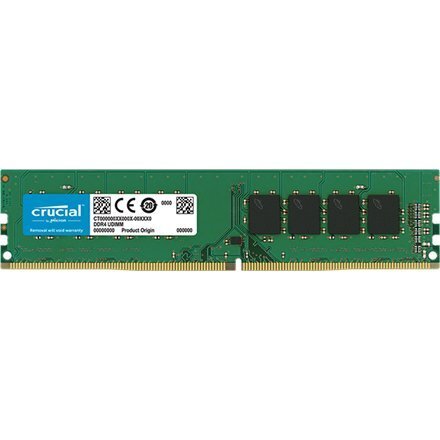 RAM Crucial UDIMM DDR4, 16GB, 2666MHz, CL19 (CT16G4DFD8266) hind ja info | Operatiivmälu | hansapost.ee