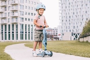 Laste jalgrattakiiver ScootAndRide Steel, suurus XXS-S, sinine hind ja info | Kiivrid | hansapost.ee