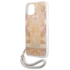 Чехол Guess GUHCP13SHFLSD для iPhone 13 mini, золотистый цена и информация | Чехлы для телефонов | hansapost.ee