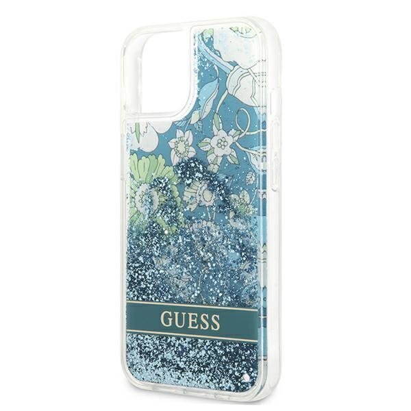 Guess GUHCP13SLFLSN, sobib iPhone 13 mini, roheline цена и информация | Telefonide kaitsekaaned ja -ümbrised | hansapost.ee