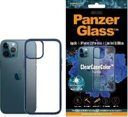 PanzerGlass ClearCase, sobib iPhone 12 Pro Max, sinine hind ja info | Telefonide kaitsekaaned ja -ümbrised | hansapost.ee