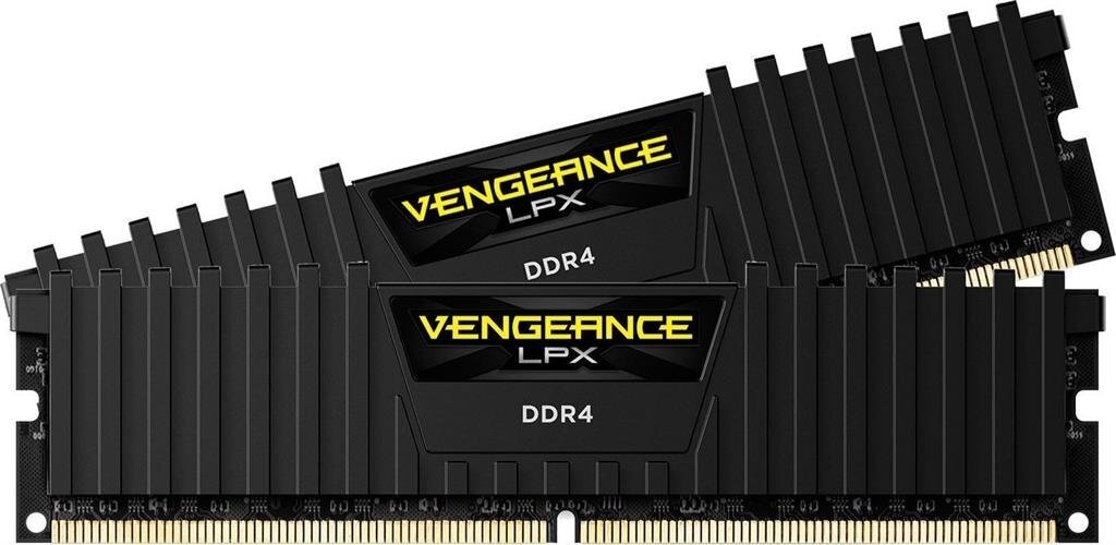 Corsair Vengeance LPX, DDR4, 2x8GB, 3000MHz, CL16 (CMK16GX4M2D3000C16) цена и информация | Operatiivmälu | hansapost.ee