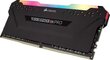 Corsair Vengeance RGB PRO DDR4, 2x8GB, 3000MHz, CL15 (CMW16GX4M2C3000C15) hind ja info | Operatiivmälu | hansapost.ee