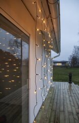 LED kardin 1,3x2 m, soe valge hind ja info | Jõulutuled | hansapost.ee