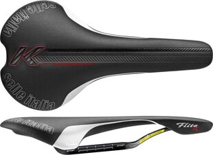 Jalgrattasadul Selle Italia Flite Kit Carbonio L, must hind ja info | Jalgratta sadulad ja sadulakatted | hansapost.ee