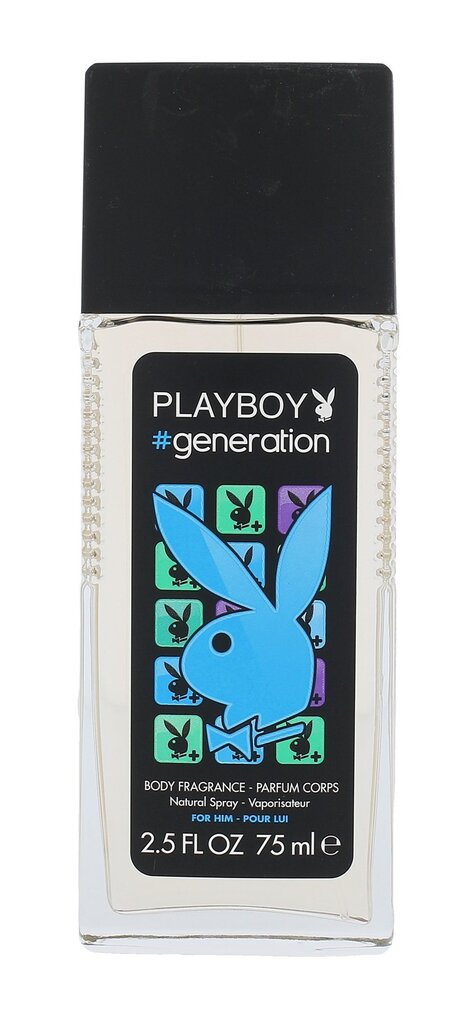 Playboy Generation for Him Deodorant 75ml цена и информация | Dušigeelid ja deodorandid meestele | hansapost.ee