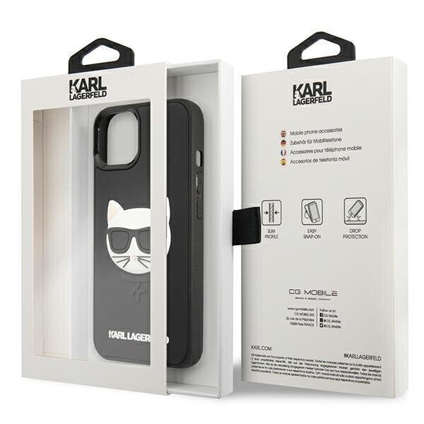 Telefoniümbris Karl Lagerfeld KLHCP13SCH3DBK 13 mini 5,4'' hind ja info | Telefonide kaitsekaaned ja -ümbrised | hansapost.ee