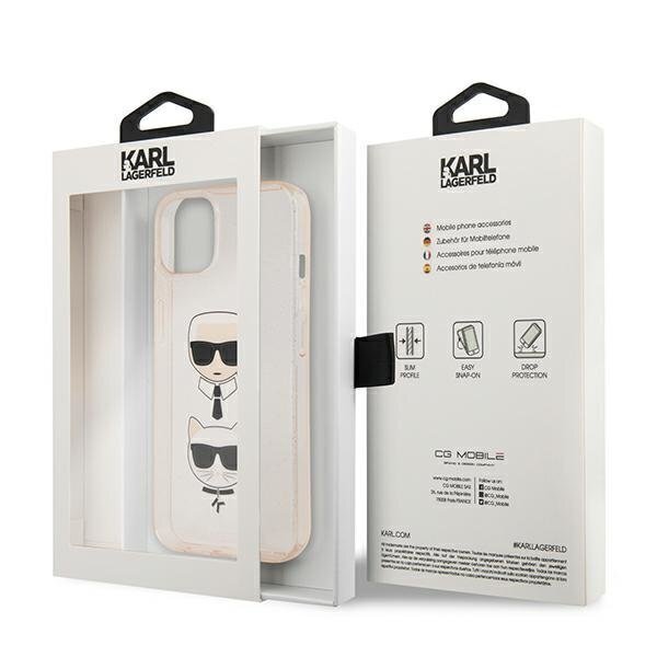 Telefoniümbris Karl Lagerfeld KLHCP13SKCTUGLGO iPhone 13 mini 5,4" hind ja info | Telefonide kaitsekaaned ja -ümbrised | hansapost.ee