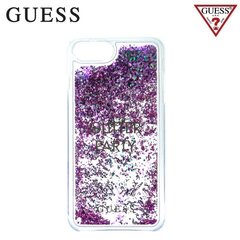 GUESS GUHCP7GLUQPU Liquid Glitter Hard plastic back cover case Apple iPhone 6 / 6S / 7 4.7inch Violet цена и информация | Чехлы для телефонов | hansapost.ee
