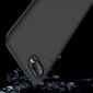 GKK 360 Protection Case Front and Back Case Full Body Cover Oppo RX17 Neo black (Black) цена и информация | Telefonide kaitsekaaned ja -ümbrised | hansapost.ee