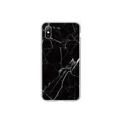 Wozinsky Marble TPU case cover for Samsung Galaxy A40 black (Black) hind ja info | Wozinsky Mobiiltelefonid ja lisatarvikud | hansapost.ee