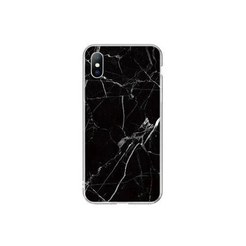 Wozinsky Marble TPU case cover for Samsung Galaxy A40 black (Black) hind ja info | Telefonide kaitsekaaned ja -ümbrised | hansapost.ee