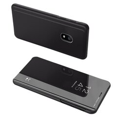 Clear View Case cover for Xiaomi Redmi 8A black (Black) hind ja info | Telefonide kaitsekaaned ja -ümbrised | hansapost.ee