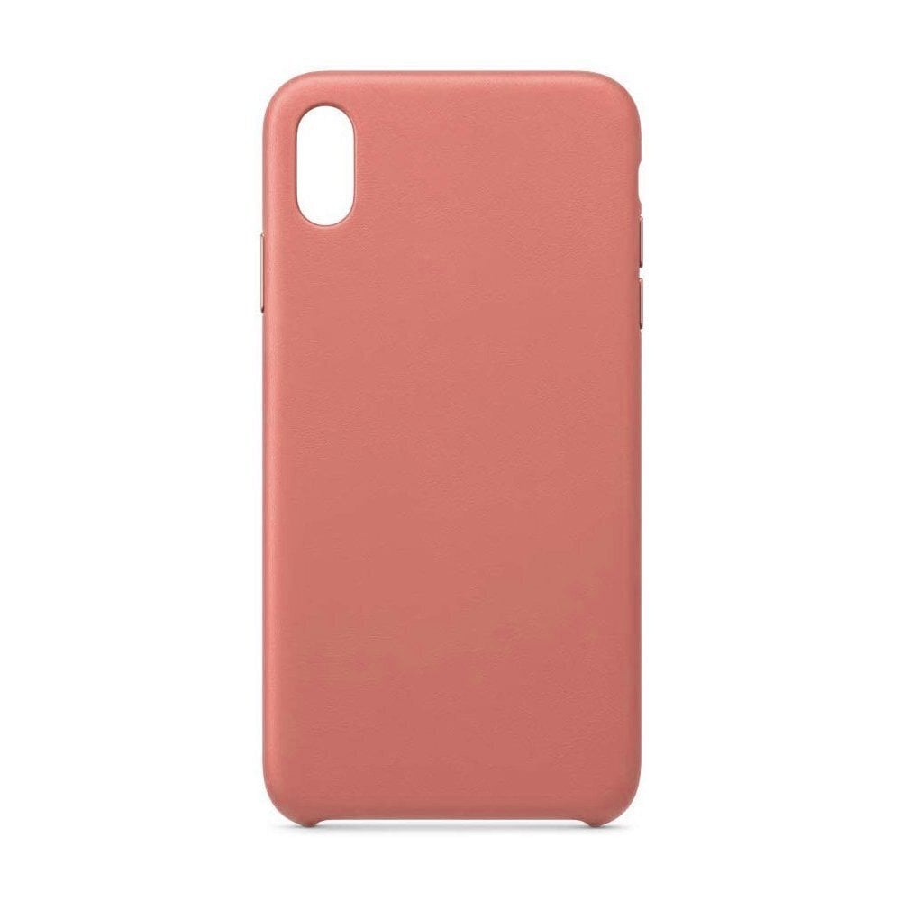 ECO Leather case cover for iPhone XS / iPhone X pink (Pink) hind ja info | Telefonide kaitsekaaned ja -ümbrised | hansapost.ee