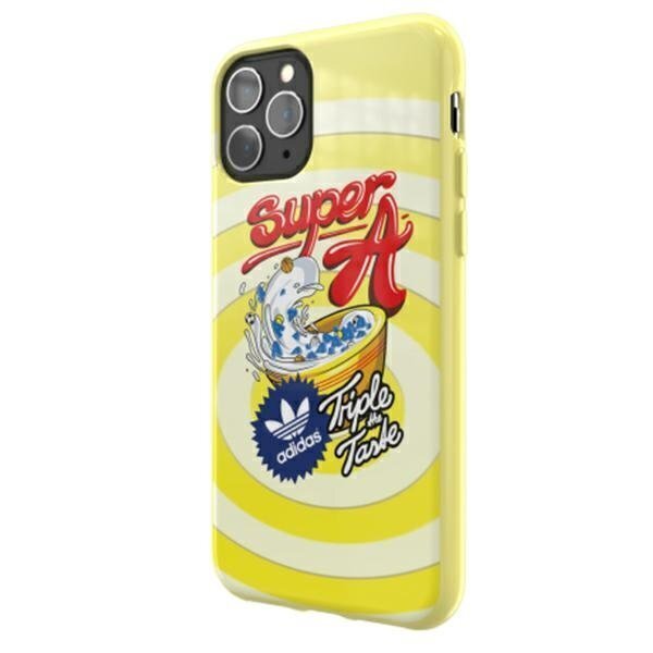 Adidas Molded Case BODEGA iPhone 11 Pro yellow / yellow 36343 hind ja info | Telefonide kaitsekaaned ja -ümbrised | hansapost.ee