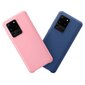 Silicone Case Soft Flexible Rubber Cover for Samsung Galaxy S20 Ultra dark blue (Dark blue) hind ja info | Telefonide kaitsekaaned ja -ümbrised | hansapost.ee