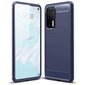 Carbon Case Flexible Cover TPU Case for Huawei P40 blue (Light blue || Niebieski) цена и информация | Telefonide kaitsekaaned ja -ümbrised | hansapost.ee