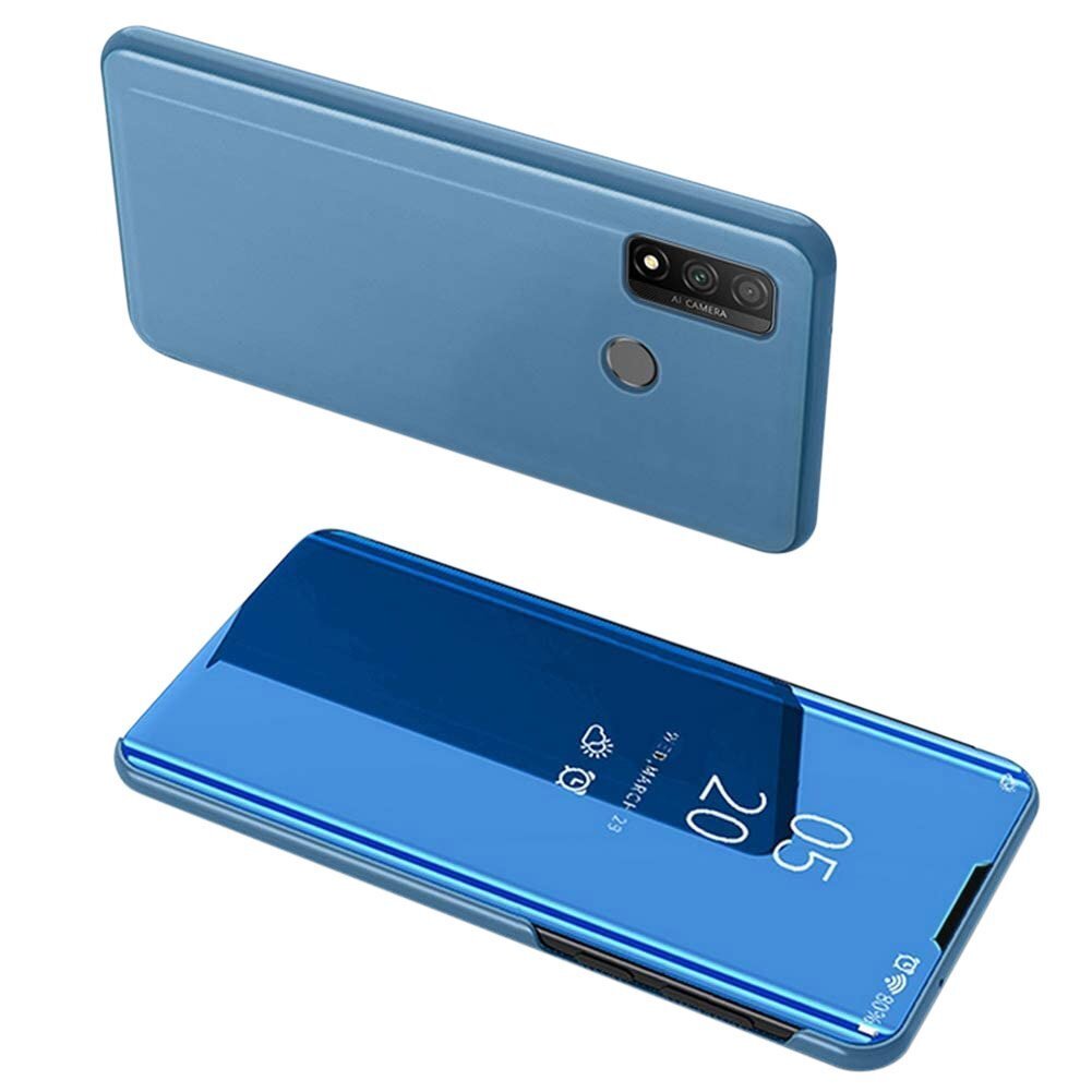 Clear View Case cover for Huawei P Smart 2020 blue (Light blue || Niebieski) hind ja info | Telefonide kaitsekaaned ja -ümbrised | hansapost.ee