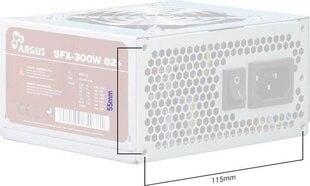 Inter-Tech 300W SFX-M300 (88882153) hind ja info | Toiteplokid | hansapost.ee