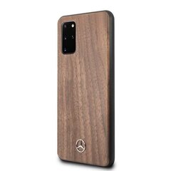 Mercedes MEHCS67VWOLB S20+ G985 hard case brązowy/brown Wood Line Walnut hind ja info | Mercedes Mobiiltelefonid ja lisatarvikud | hansapost.ee