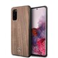 Mercedes MEHCS62VWOLB S20 G980 hard case brązowy/brown Wood Line Walnut цена и информация | Telefonide kaitsekaaned ja -ümbrised | hansapost.ee