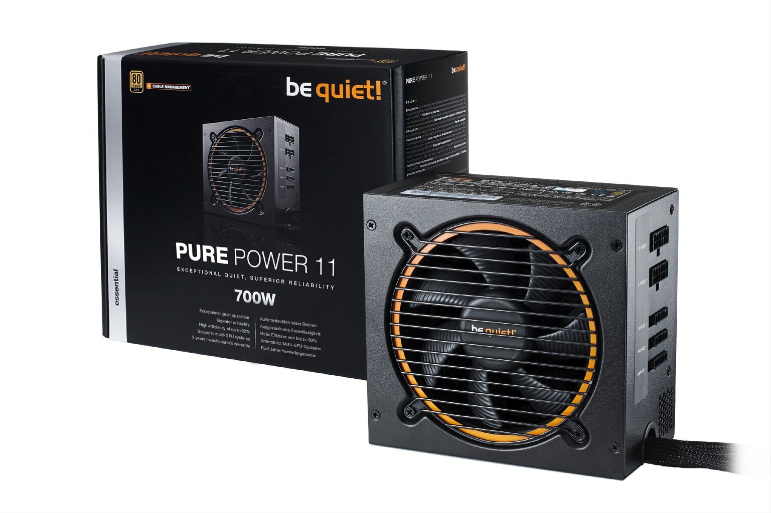 Be Quiet! Pure Power 11 CM PC цена и информация | Toiteplokid | hansapost.ee