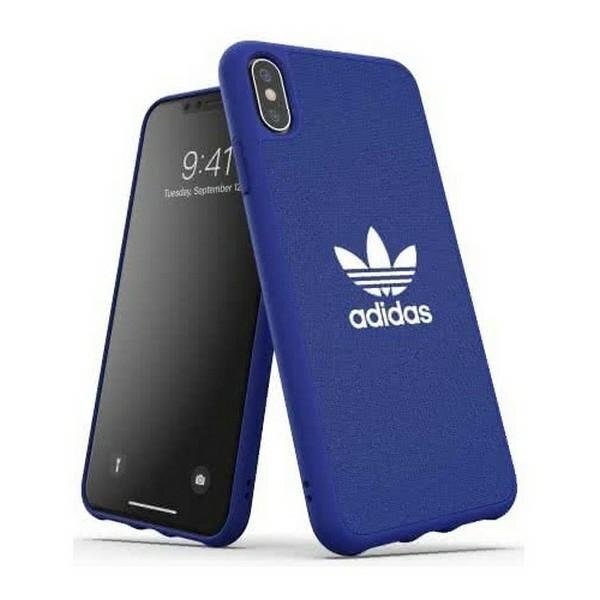 Adidas Molded Case CANVAS iPhone Xs Max blue / blue 34960 hind ja info | Telefonide kaitsekaaned ja -ümbrised | hansapost.ee