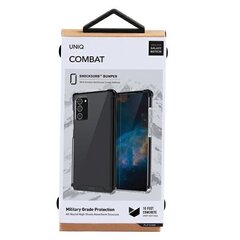 Uniq case for Combat Samsung Note 20 N980 black / carbon black hind ja info | Telefonide kaitsekaaned ja -ümbrised | hansapost.ee