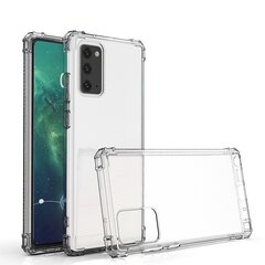 Wozinsky Anti Shock durable case with Military Grade Protection for Samsung Galaxy Note 20 transparent hind ja info | Telefonide kaitsekaaned ja -ümbrised | hansapost.ee