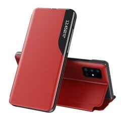 Eco Leather View Case elegant bookcase type case with kickstand for Samsung Galaxy Note 20 Ultra red (Red) hind ja info | Telefonide kaitsekaaned ja -ümbrised | hansapost.ee