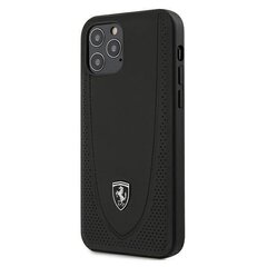 Ferrari FEOGOHCP12MBK iPhone 12/12 Pro 6,1" czarny/black hardcase Off Track Perforated hind ja info | Telefonide kaitsekaaned ja -ümbrised | hansapost.ee