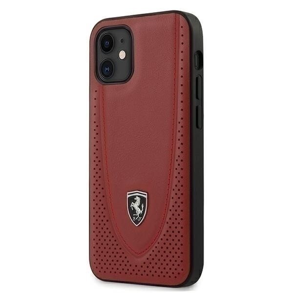 Ferrari FEOGOHCP12SRE iPhone 12 mini 5,4" czerwony/red hardcase Off Track Perforated цена и информация | Telefonide kaitsekaaned ja -ümbrised | hansapost.ee