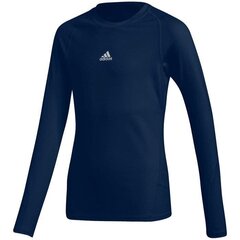 Детская футболка Adidas Alphaskin Sport LS Tee JUNIOR CW7322, темно-синяя цена и информация | Футбольная форма и другие товары | hansapost.ee
