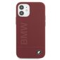 Case BMW BMHCP12SSLBLRE iPhone 12 mini 5.4 &quot;red / red hardcase Silicone Signature Logo hind ja info | Telefonide kaitsekaaned ja -ümbrised | hansapost.ee