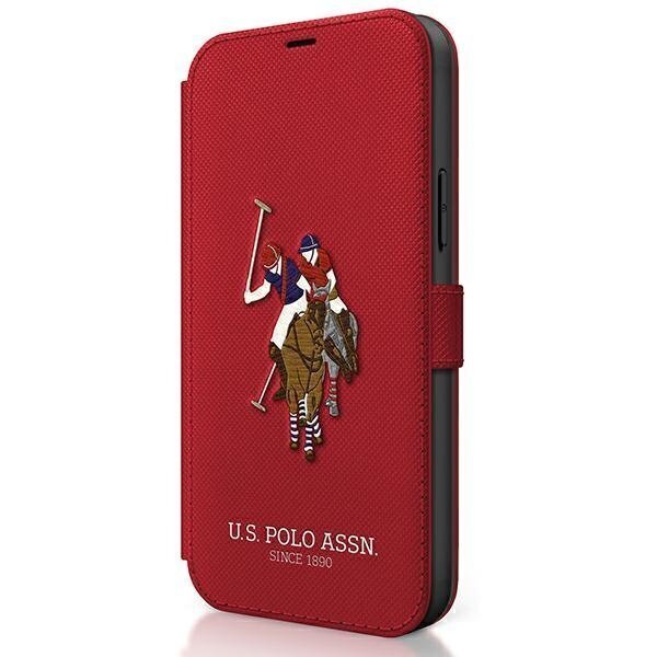 US Polo USFLBKP12LPUGFLRE iPhone 12 Pro Max 6.7 &quot;red / red book Polo Embroidery Collection цена и информация | Telefonide kaitsekaaned ja -ümbrised | hansapost.ee