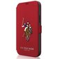 US Polo USFLBKP12MPUGFLRE iPhone 12/12 Pro 6.1 &quot;red / red book Polo Embroidery Collection цена и информация | Telefonide kaitsekaaned ja -ümbrised | hansapost.ee