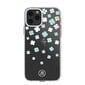 Kingxbar Lucky Series case decorated with original Swarovski crystals iPhone 12 mini transparent (Clover) (Transparent) hind ja info | Telefonide kaitsekaaned ja -ümbrised | hansapost.ee