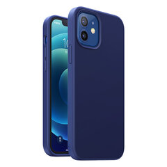 Ugreen Protective Silicone Case rubber flexible silicone case cover for iPhone 12 mini navy blue (Navy Blue) hind ja info | Telefonide kaitsekaaned ja -ümbrised | hansapost.ee