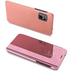 Clear View Case cover for Samsung Galaxy A20s pink (Pink) hind ja info | Telefonide kaitsekaaned ja -ümbrised | hansapost.ee