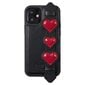 Kingxbar Sweet Series case decorated with original Swarovski crystals iPhone 12 Pro / iPhone 12 black (Black) hind ja info | Telefonide kaitsekaaned ja -ümbrised | hansapost.ee