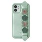 Kingxbar Sweet Series case decorated with original Swarovski crystals iPhone 12 Pro Max green (Green) цена и информация | Telefonide kaitsekaaned ja -ümbrised | hansapost.ee
