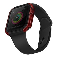 Uniq case for Valencia Apple Watch Series 4/5/6 / SE 40mm. red / crimson red hind ja info | Nutikellade aksessuaarid ja tarvikud | hansapost.ee