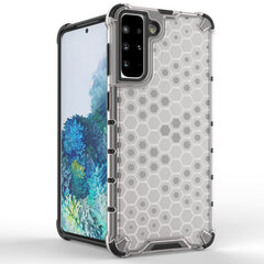 Honeycomb Case armor cover with TPU Bumper for Samsung Galaxy S21+ 5G (S21 Plus 5G) transparent (Transparent) hind ja info | Telefonide kaitsekaaned ja -ümbrised | hansapost.ee
