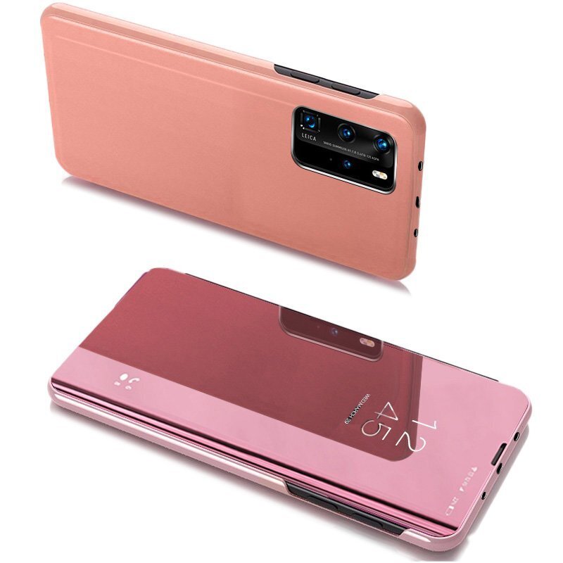 Clear View Case cover for Xiaomi Mi 10T / Xiaomi Mi 10T Pro pink (Pink) цена и информация | Telefonide kaitsekaaned ja -ümbrised | hansapost.ee