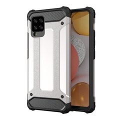 Hybrid Armor Case Tough Rugged Cover for Samsung Galaxy A42 5G silver (Silver) hind ja info | Telefonide kaitsekaaned ja -ümbrised | hansapost.ee