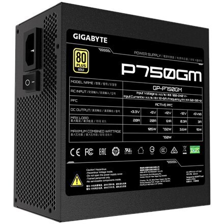 Gigabyte GP-P750GM цена и информация | Toiteplokid | hansapost.ee