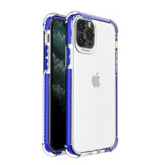 Spring Armor clear TPU gel rugged protective cover with colorful frame for iPhone 11 Pro blue (Light blue || Niebieski) price and information | Phone protective covers and cases | hansapost.ee